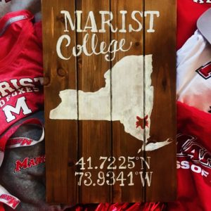 Custom College Painted Wall Decor *ANY COLLEGE AVAILABLE*