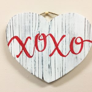 7.3" Valentine's Day Heart Decor *CUSTOM TEXT AVAILABLE*