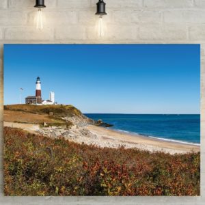 Lighthouse at Montauk Point, Long Island Canvas Art